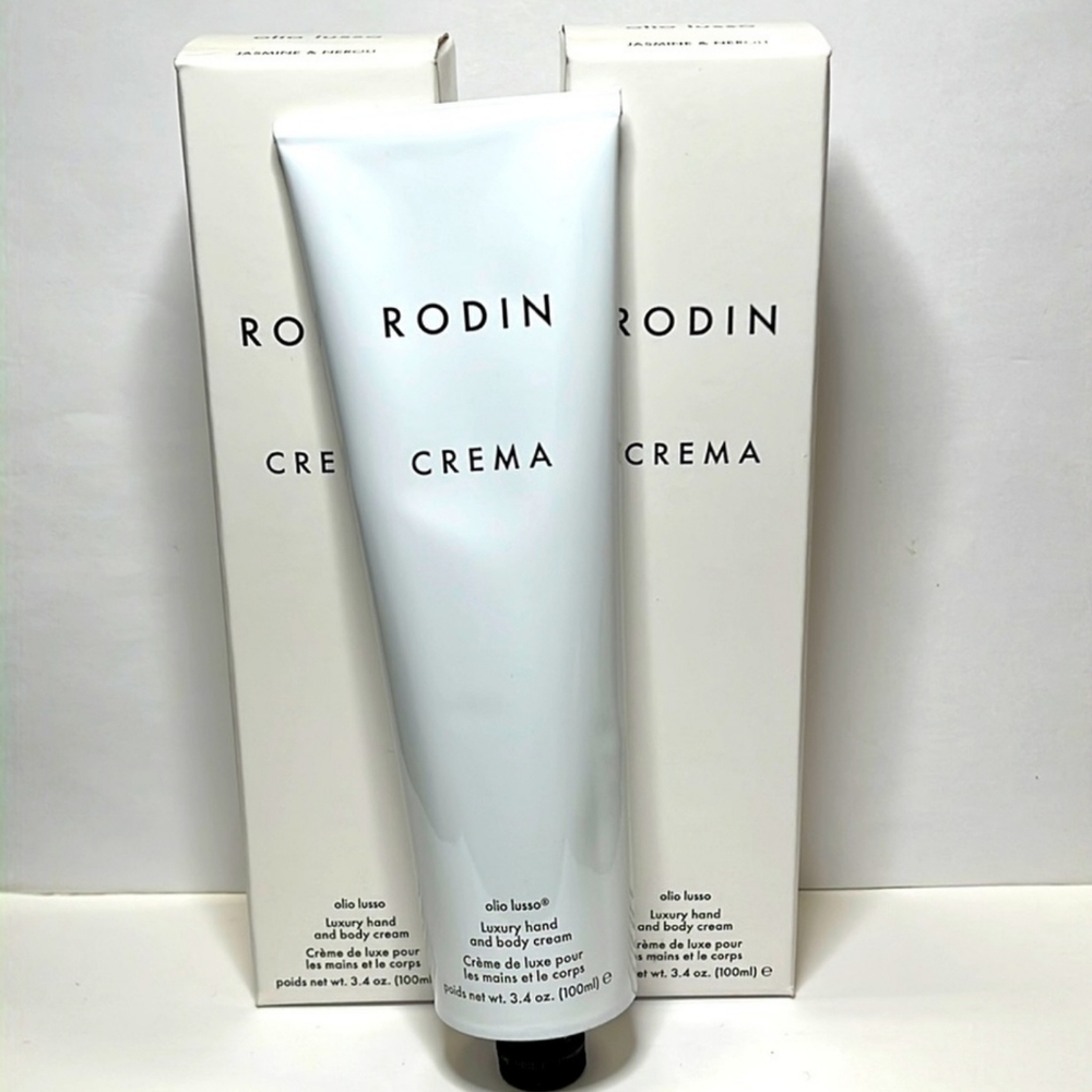 Rodin Crema Hand Body Cream lot of 2 full size